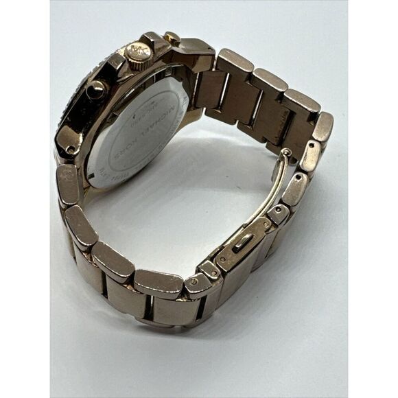 Michael Kors MK5450 Women's Rose Gold Stainless Steel Analog Dial Watch JNA849 - Picture 8 of 11